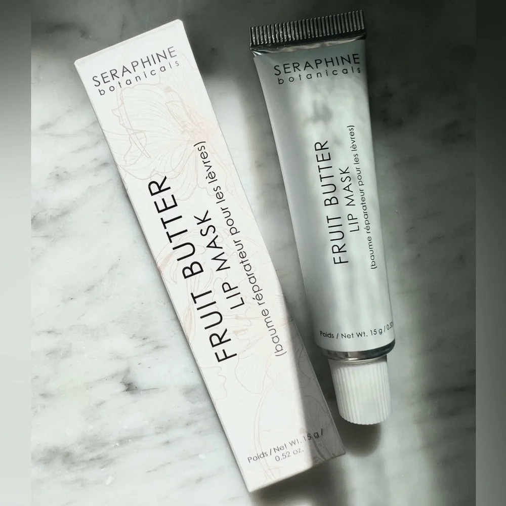 LAST ONE 🆕 Seraphine Botanicals Fruit Butter Lip Mask. Cruelty free & vegan. 🆕 - Picture 3 of 4